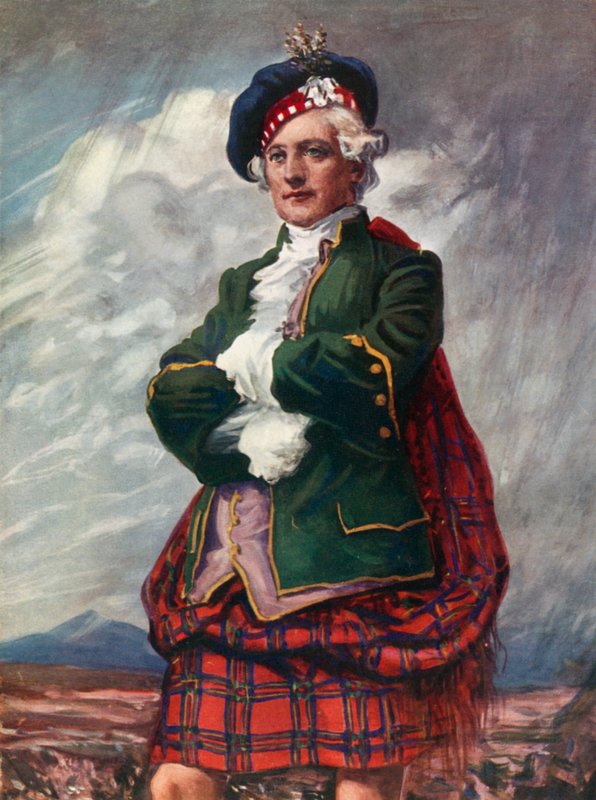 Książę Charlie, 1720-1788 autorstwa Joseph Simpson