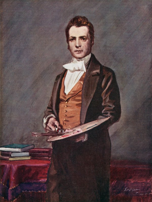 Sir David Wilkie, 1785-1841 autorstwa Joseph Simpson
