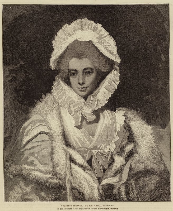 Hrabina Spencer autorstwa Joshua Reynolds
