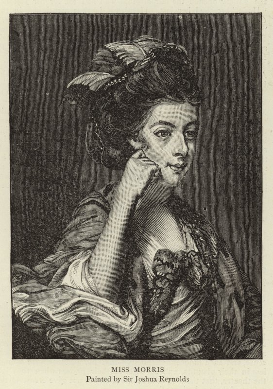 panna Morris autorstwa Joshua Reynolds