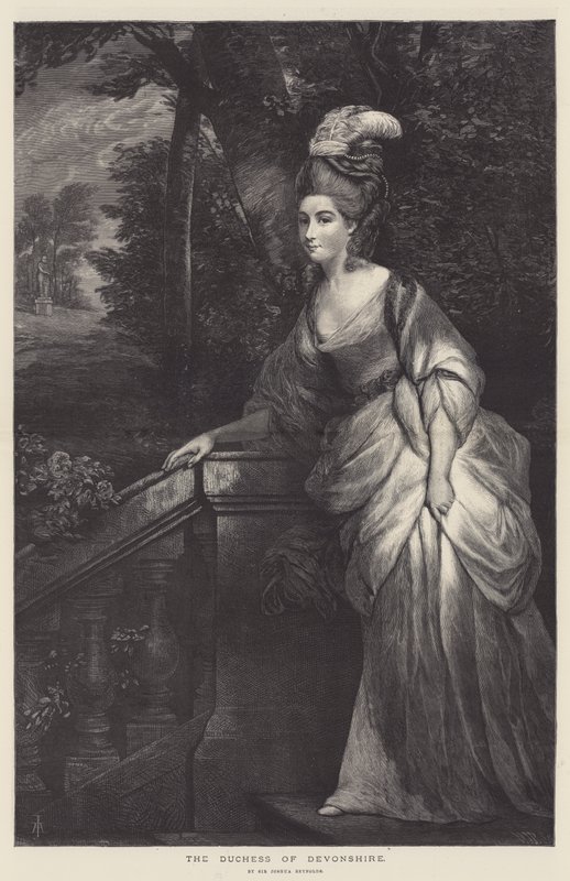 Księżna Devonshire autorstwa Joshua Reynolds