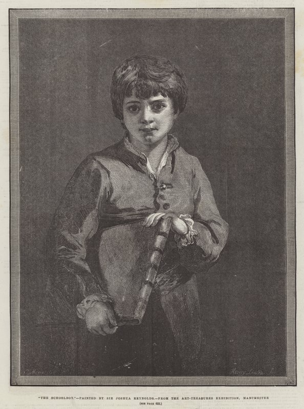 Chłopiec w szkole autorstwa Joshua Reynolds