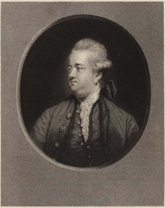 Edwarda Gibbona autorstwa Joshua Reynolds