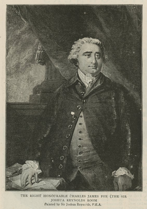 Właściwy Szanowny Charles James Fox autorstwa Joshua Reynolds