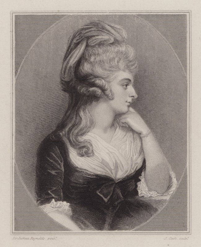 Maria, księżna Rutland autorstwa Joshua after Reynolds