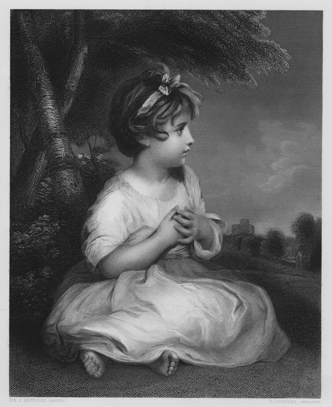 Wiek niewinności, ze zdjęcia w Galerii Vernon autorstwa Joshua after Reynolds