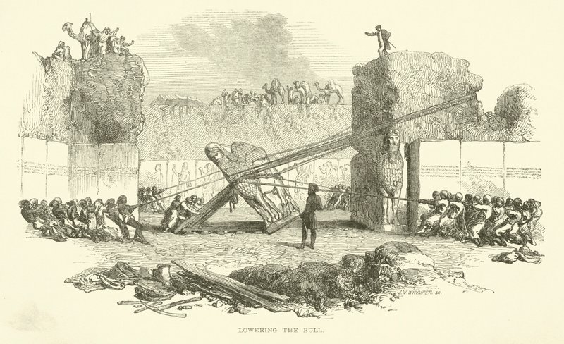 Obniżenie byka autorstwa Josiah Wood Whymper