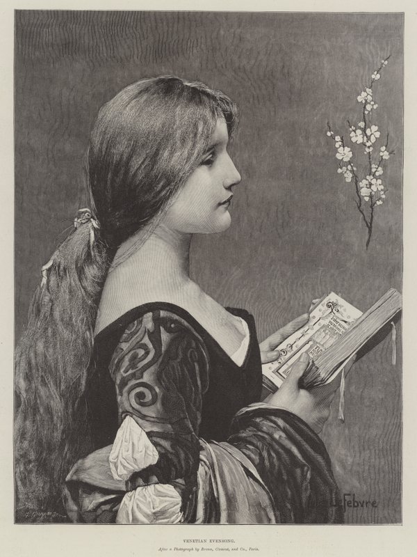 Weneckie pieśni wieczorne autorstwa Jules Joseph Lefebvre