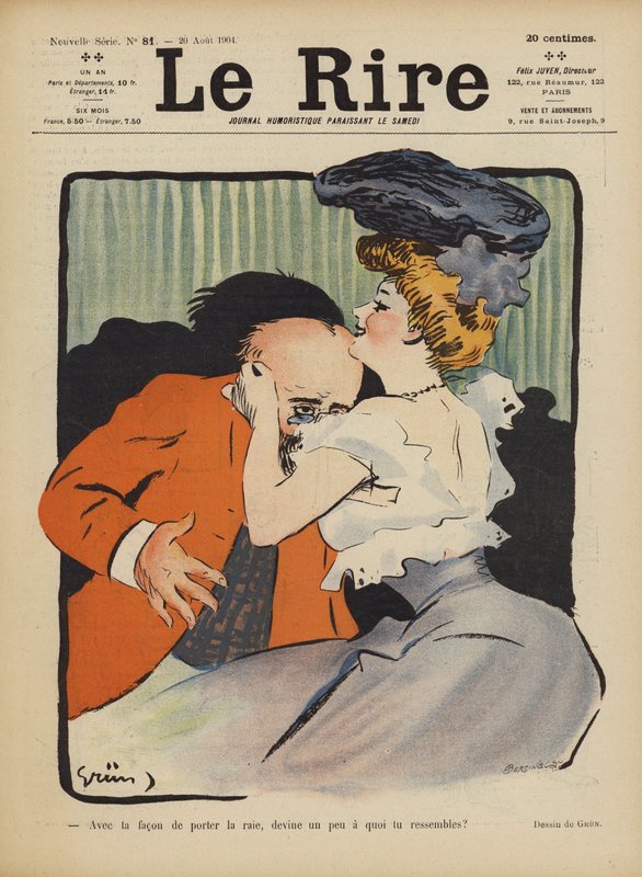 Ilustracja do Le Rire autorstwa Jules Alexandre Gruen or Grun