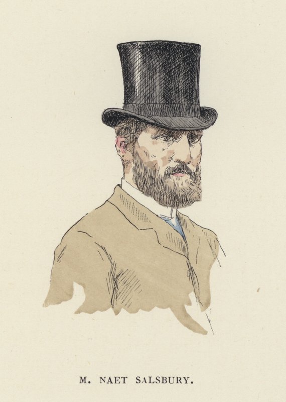 M Naet Salsbury (kolor lito) autorstwa Jules Arsene (after) Garnier
