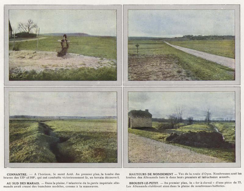 Connantre, Hauteurs de Mondement, Au Sud des Marais, Broussy-le-Petit autorstwa Jules Gervais Courtellemont