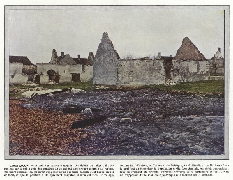 Courtacon autorstwa Jules Gervais Courtellemont