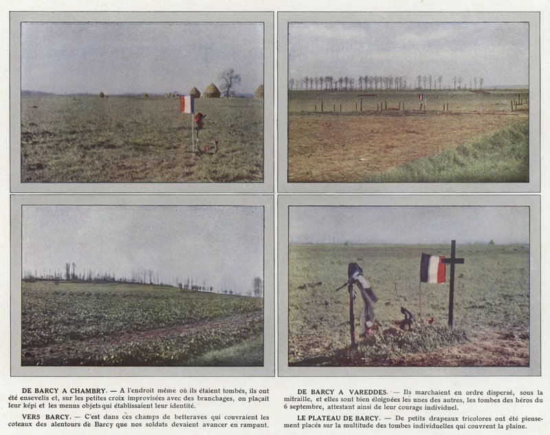Od Barcy do Chambry, od Barcy do Vareddes, Vers Barcy, Le Plateau de Barcy autorstwa Jules Gervais Courtellemont
