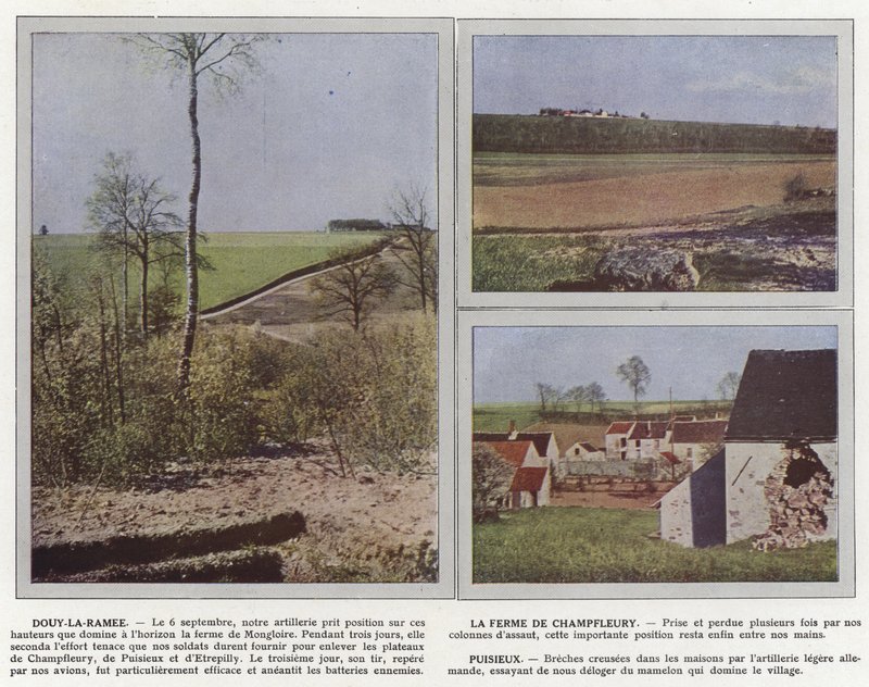 Douy-la-Ramee, La Ferme de Champfleury, Puisieux autorstwa Jules Gervais Courtellemont