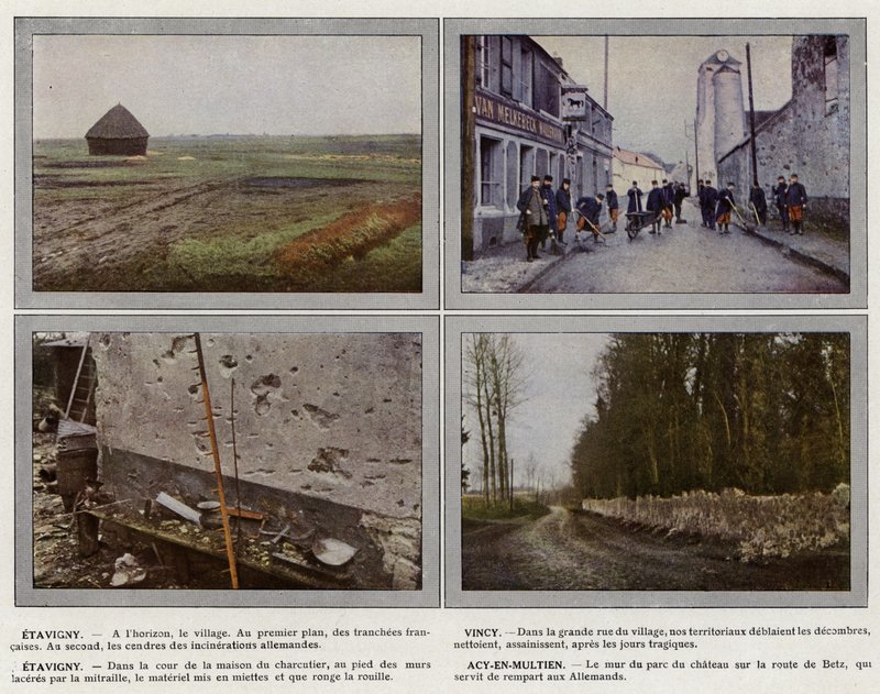 Etavigny, Vincy, Etavigny, Acy-en-Multien autorstwa Jules Gervais Courtellemont