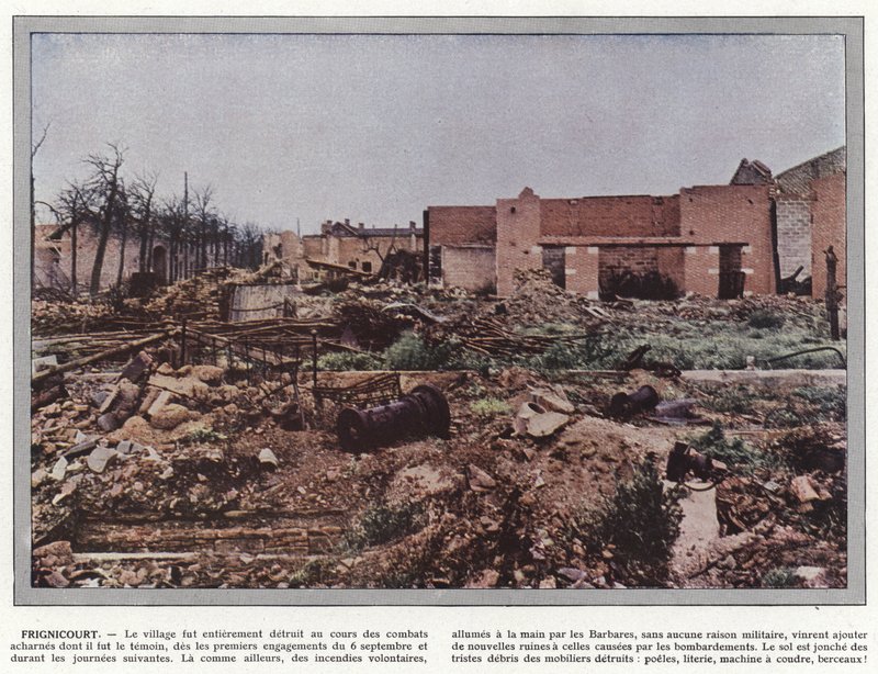Frignicourt autorstwa Jules Gervais Courtellemont