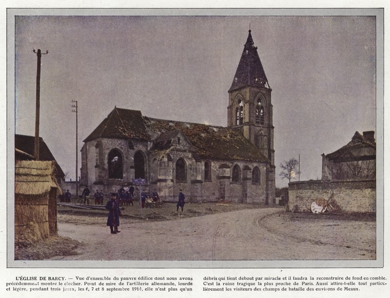 Kościół Barcy autorstwa Jules Gervais Courtellemont
