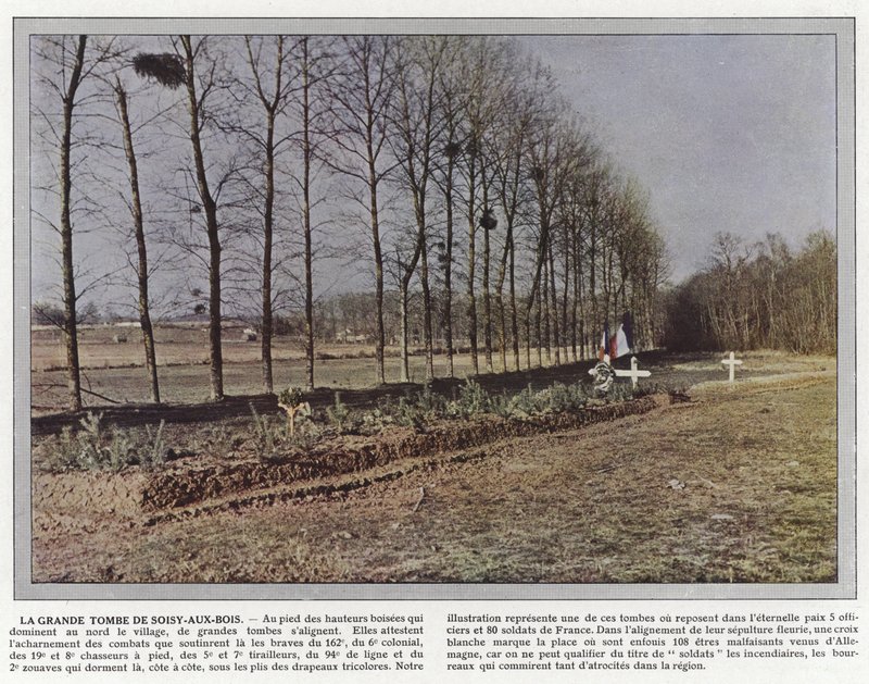 Wielki Grobowiec w Soisy-aux-Bois fot. autorstwa Jules Gervais Courtellemont