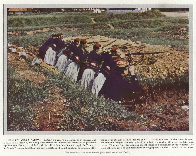 Drugi żuaw w Barcy autorstwa Jules Gervais Courtellemont