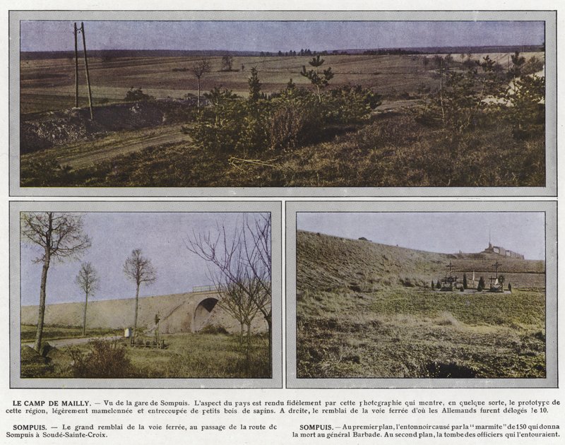 Le Camp de Mailly, Sompuis, Sompuis autorstwa Jules Gervais Courtellemont