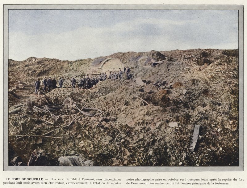 Le Fort de Souville autorstwa Jules Gervais Courtellemont
