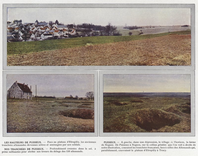 Wyżyny Puisieux, Puisieux, Nasze Transze Puisieux autorstwa Jules Gervais Courtellemont