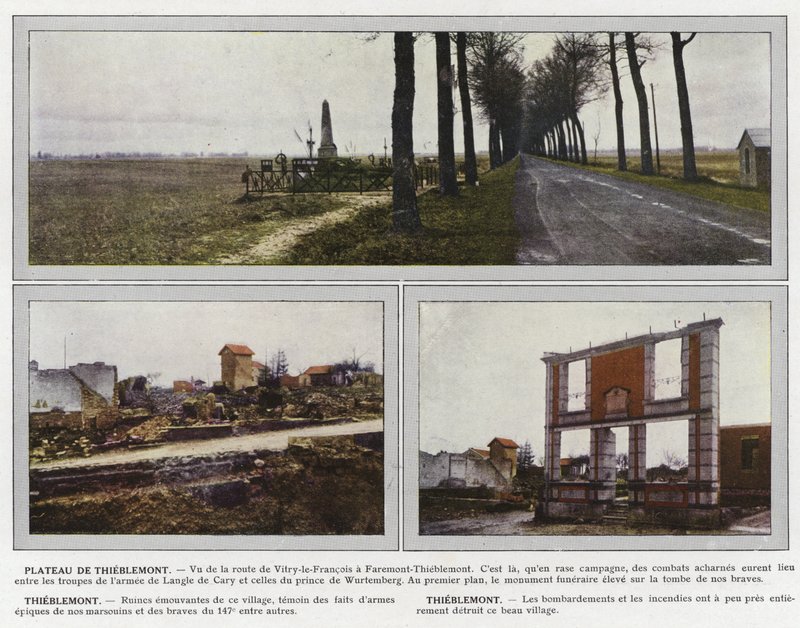 Plateau de Thieblemont, Thieblemont, Thieblemont autorstwa Jules Gervais Courtellemont