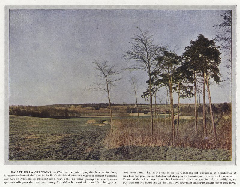Dolina Gergogne autorstwa Jules Gervais Courtellemont