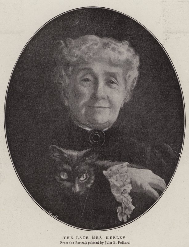 Późna pani Keeley autorstwa Julia Bracewell Folkard
