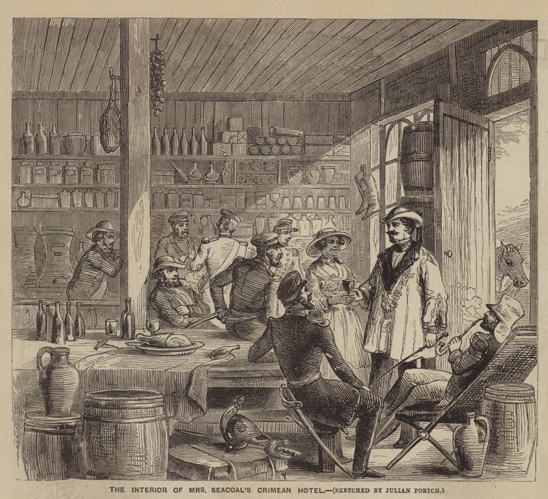 Wnętrze hotelu Mrs Seacole Crimean autorstwa Julian Portch