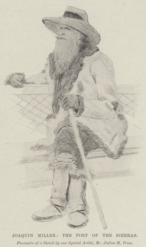 Joaquin Miller, poeta z Sierras autorstwa Julius Mandes Price