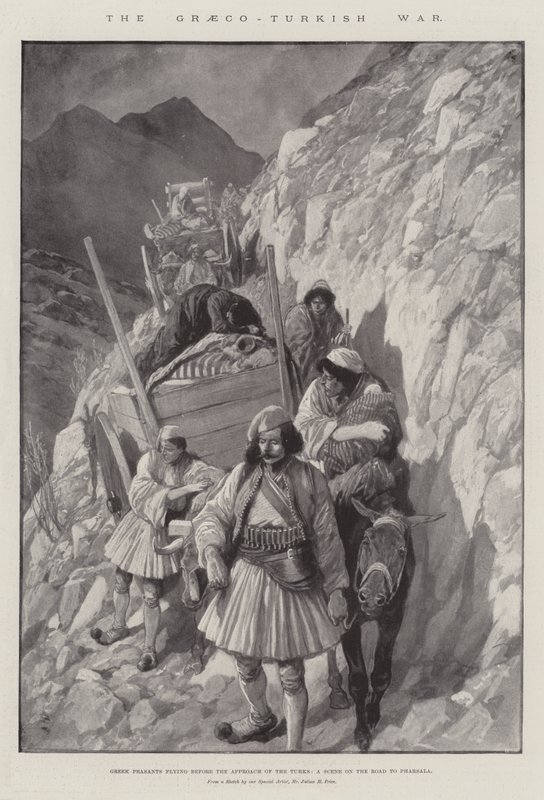 Wojna grecko-turecka autorstwa Julius Mandes Price