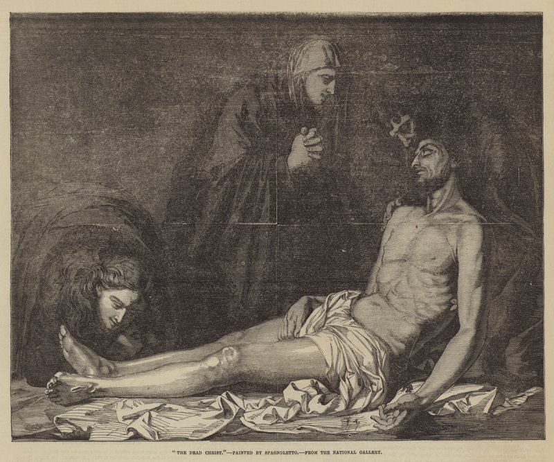 Martwy Chrystus autorstwa Jusepe de Ribera