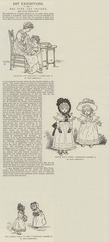 Ilustracje: Kate Greenaway autorstwa Kate Greenaway