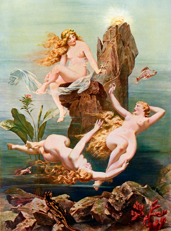 Das Rheingold, scena otwarcia autorstwa Konrad Dielitz