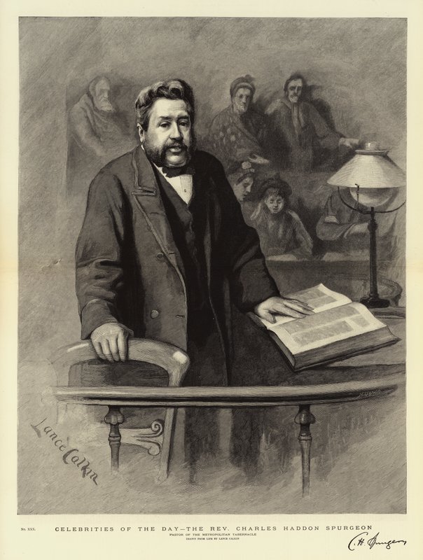 Gwiazdy Dnia, Wielebny Charles Haddon Spurgeon autorstwa Lance Calkin