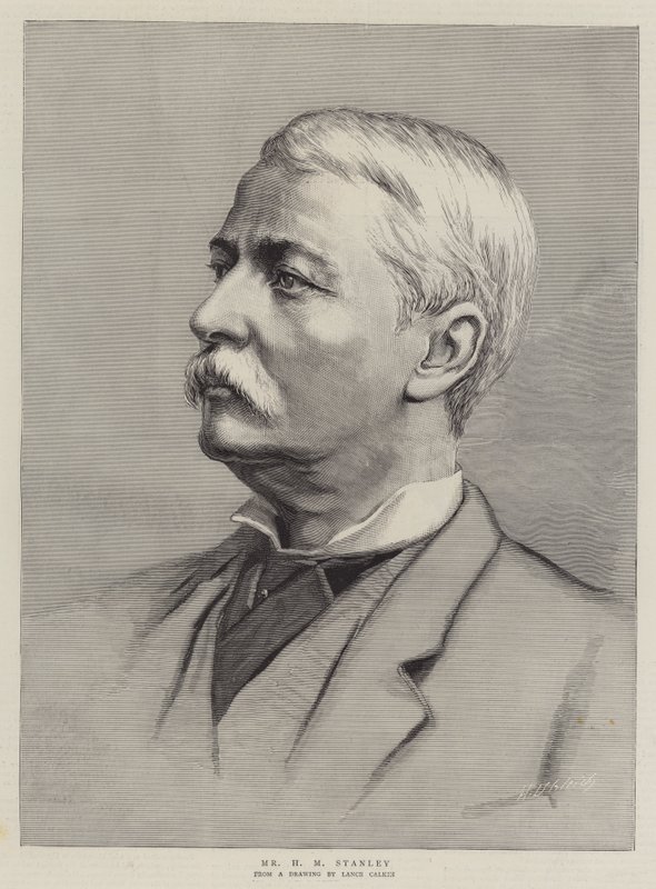Pan H M Stanley autorstwa Lance Calkin