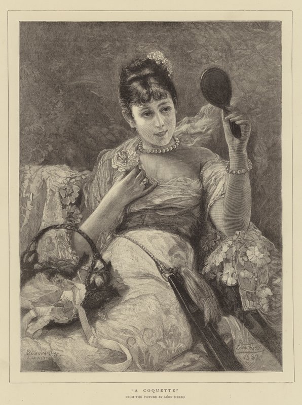 A Coquette autorstwa Leon Herbo