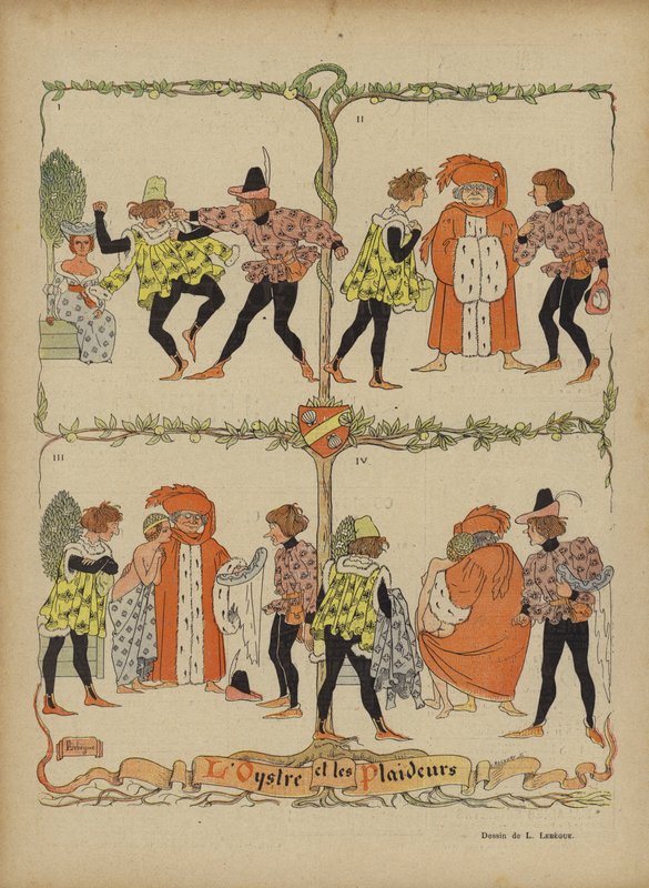 Ilustracja do Le Rire autorstwa Leon Lebegue