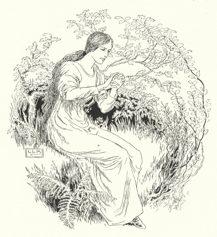 Poszedłem do drewna i dostałem to (grawerowanie) autorstwa Leonard Leslie Brooke