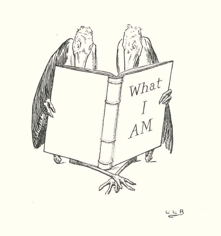 W ogrodzie Jasia Wrony (litografia) autorstwa Leonard Leslie Brooke