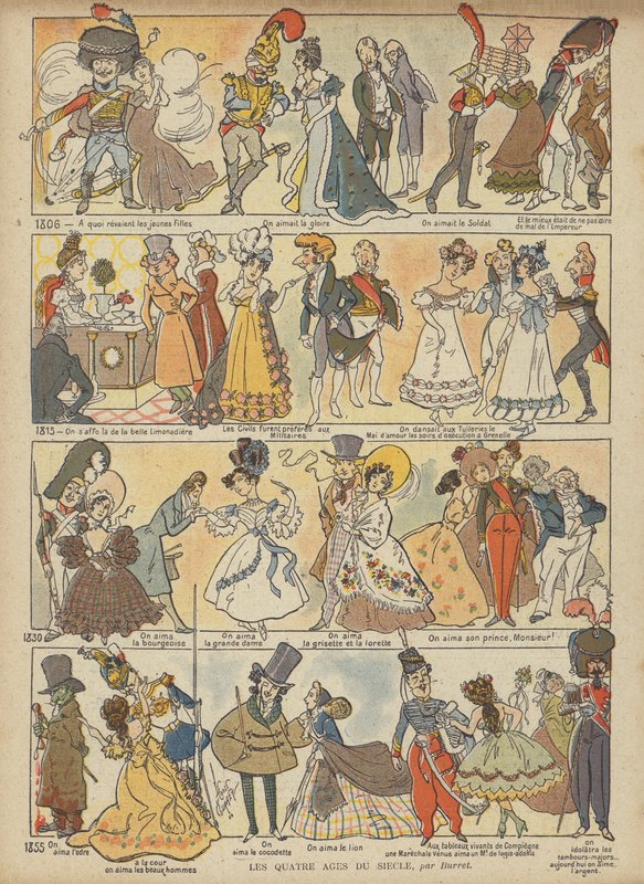 Ilustracja do Le Rire autorstwa Leonce Burret