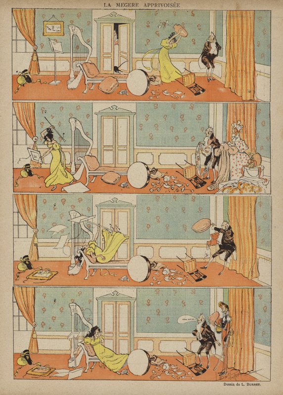 Ilustracja do Le Rire autorstwa Leonce Burret