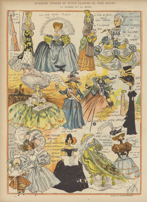 Ilustracja do Le Rire autorstwa Leonce Burret