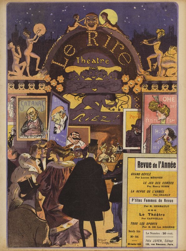 Ilustracja do Le Rire autorstwa Leonce Burret