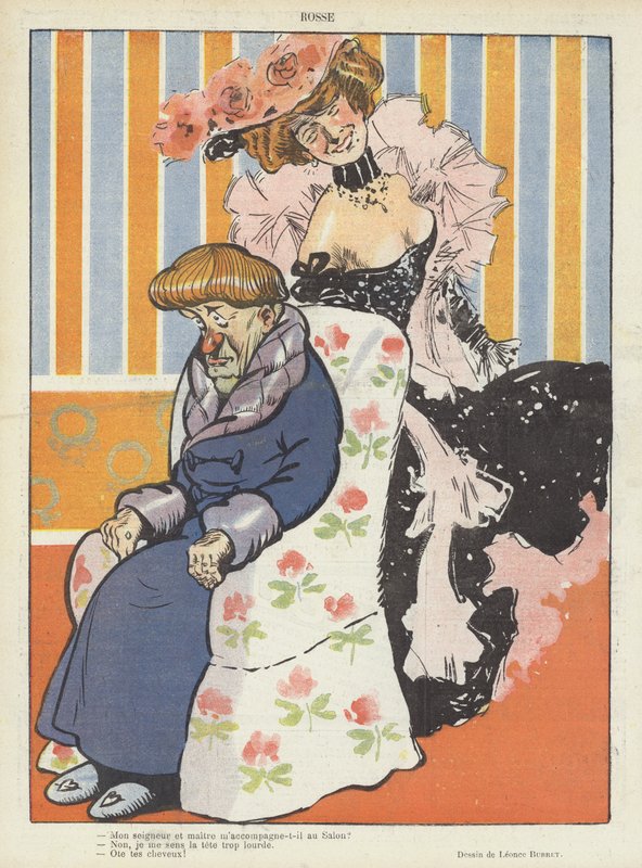 Ilustracja do Le Rire autorstwa Leonce Burret