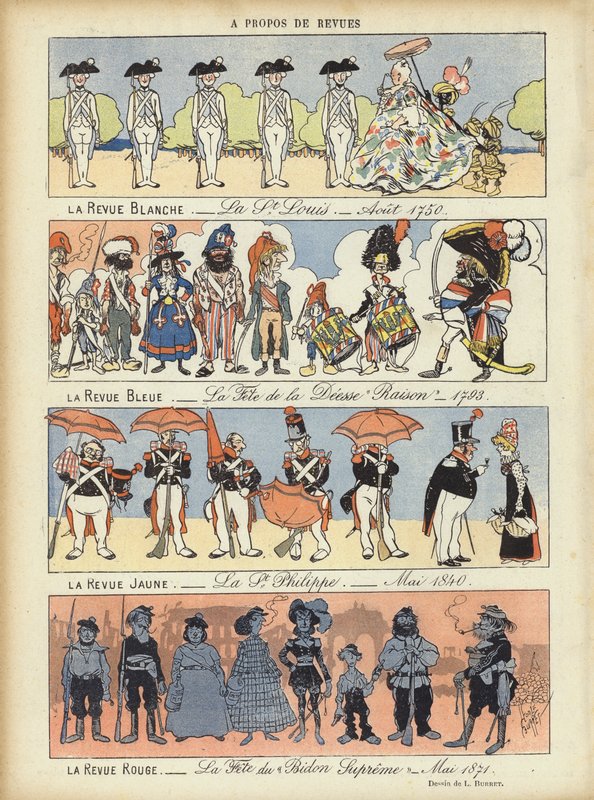 Ilustracja do Le Rire autorstwa Leonce Burret