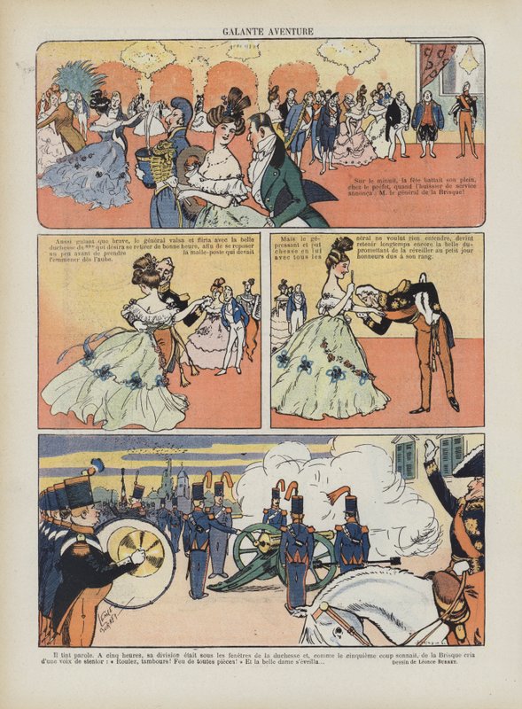 Ilustracja do Le Rire autorstwa Leonce Burret