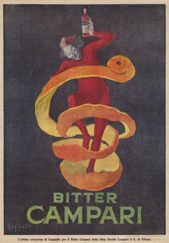 Gorzki Campari autorstwa Leonetto Cappiello