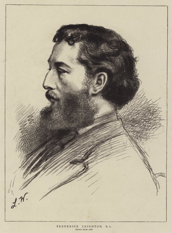 Frederick Leighton, RA autorstwa Leslie Matthew Ward